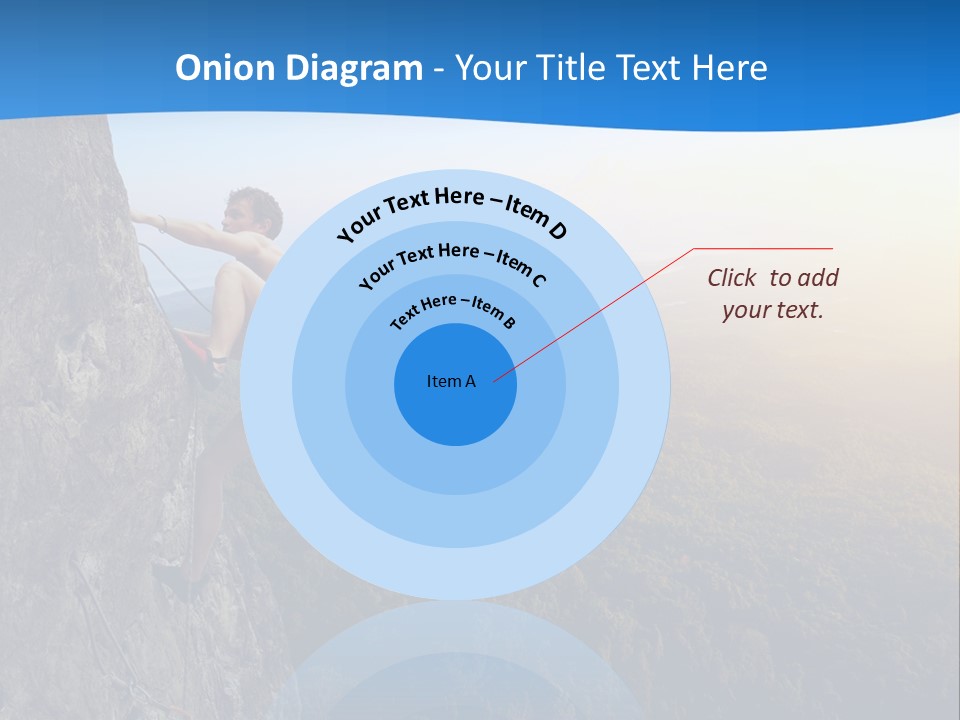 Explore Height Rope PowerPoint Template