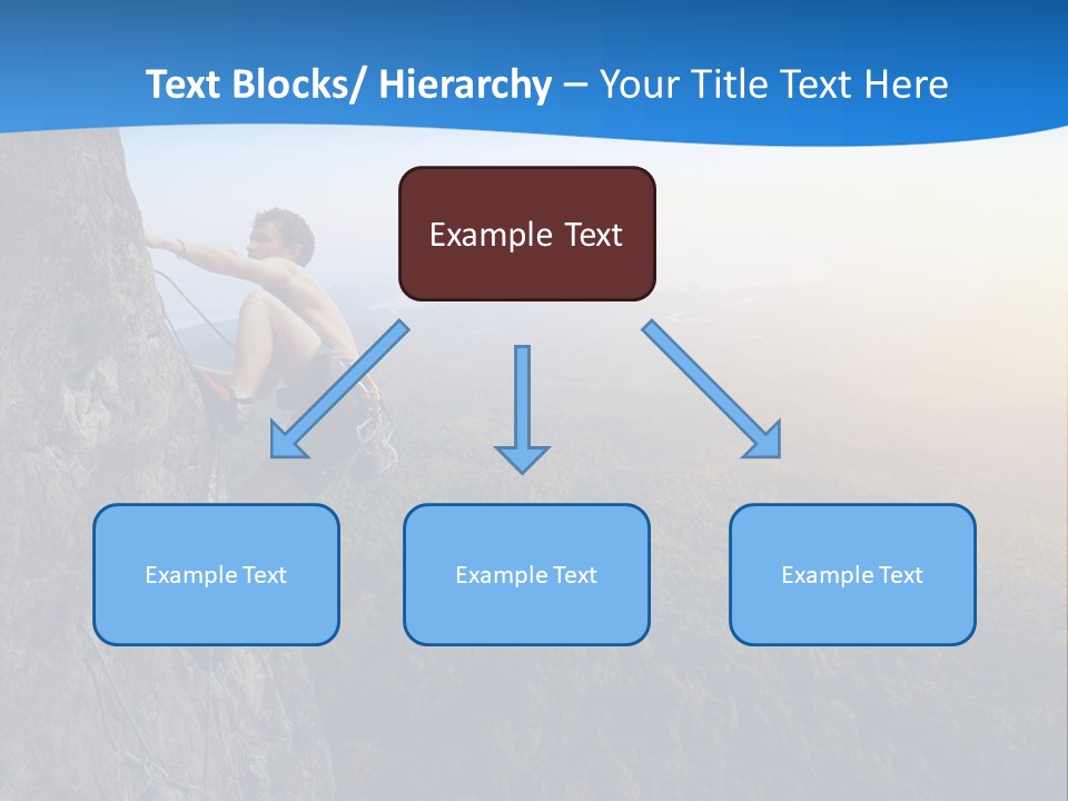 Explore Height Rope PowerPoint Template