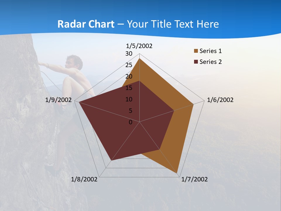 Explore Height Rope PowerPoint Template