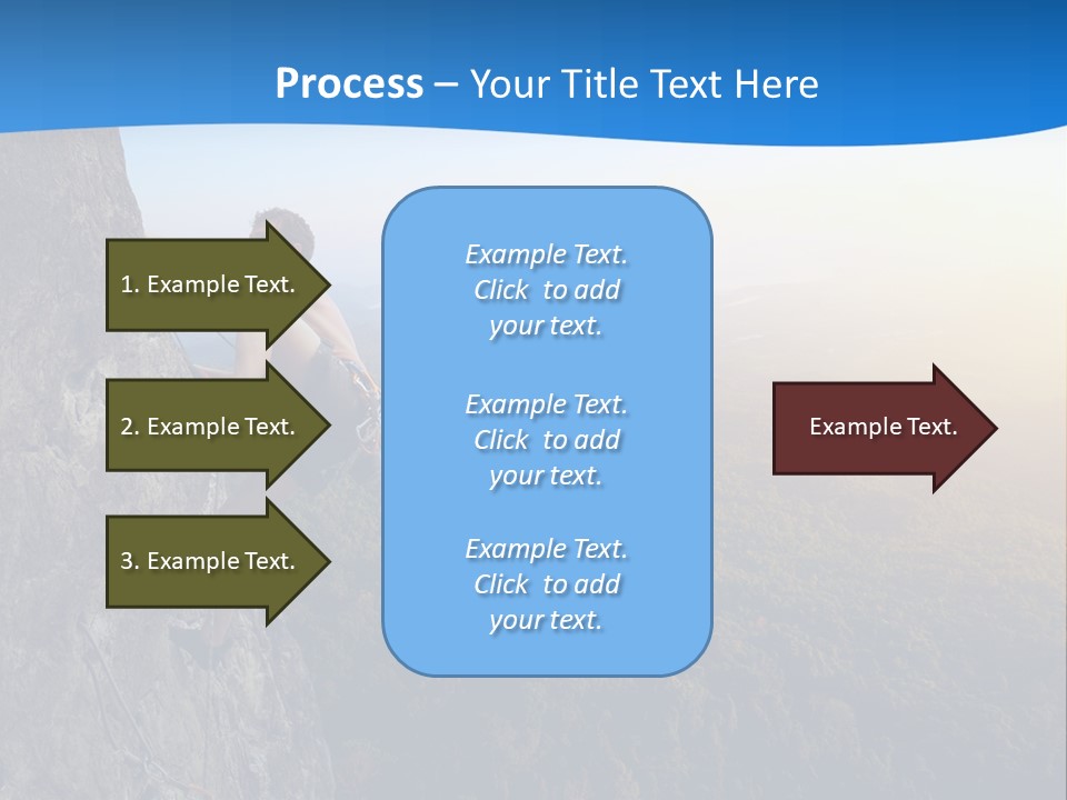Explore Height Rope PowerPoint Template