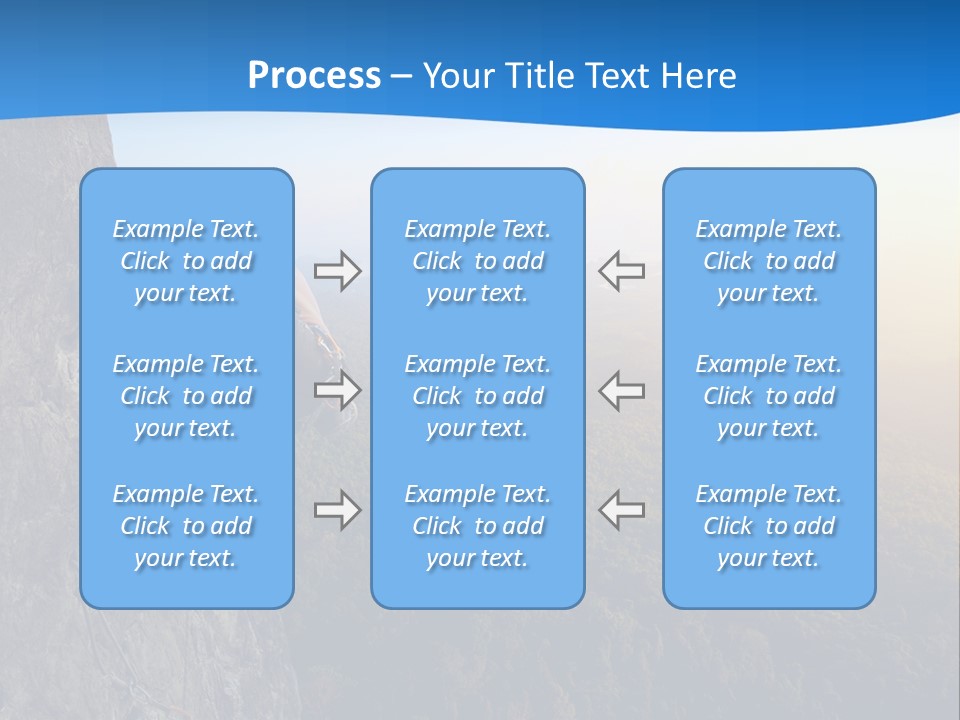 Explore Height Rope PowerPoint Template
