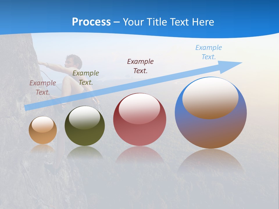Explore Height Rope PowerPoint Template