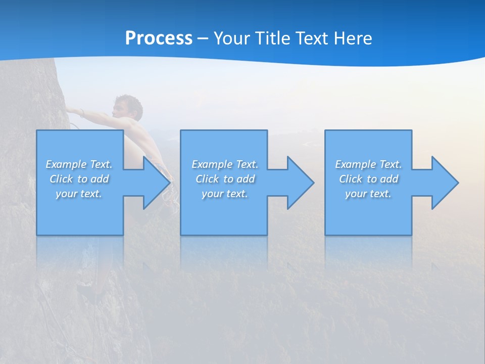 Explore Height Rope PowerPoint Template