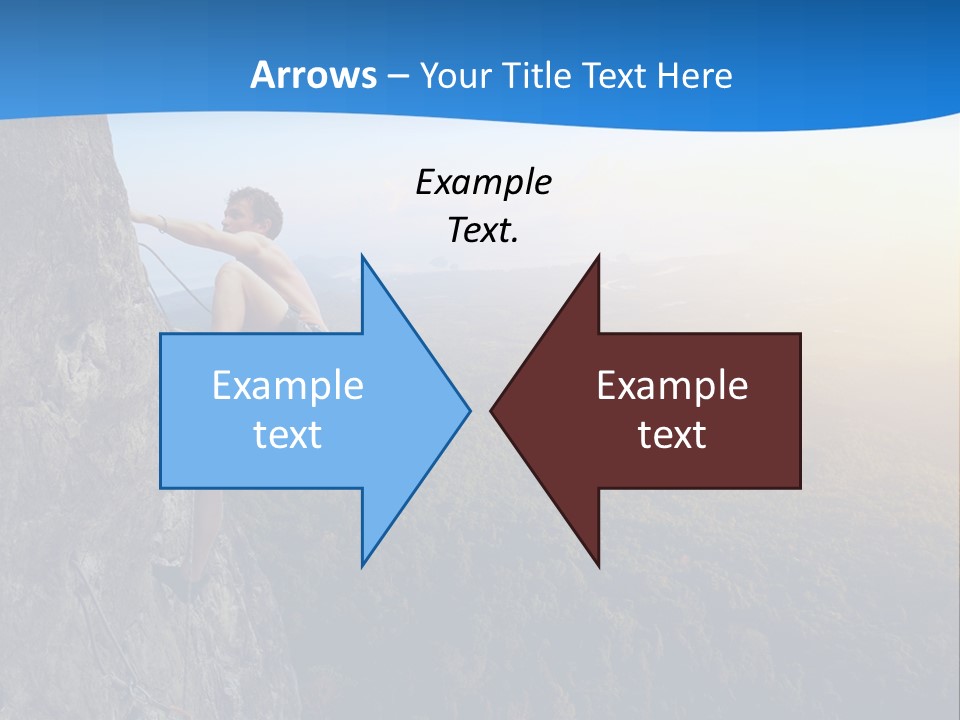 Explore Height Rope PowerPoint Template