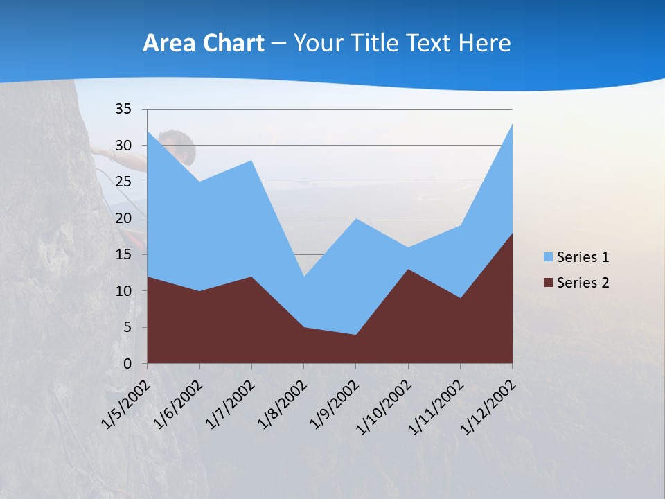 Explore Height Rope PowerPoint Template