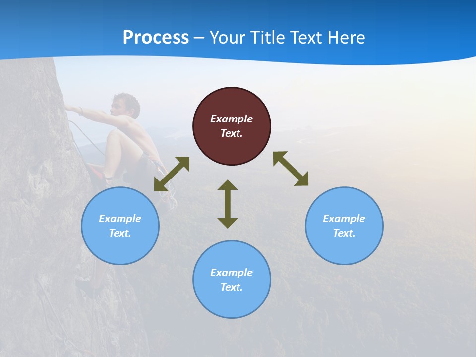 Explore Height Rope PowerPoint Template