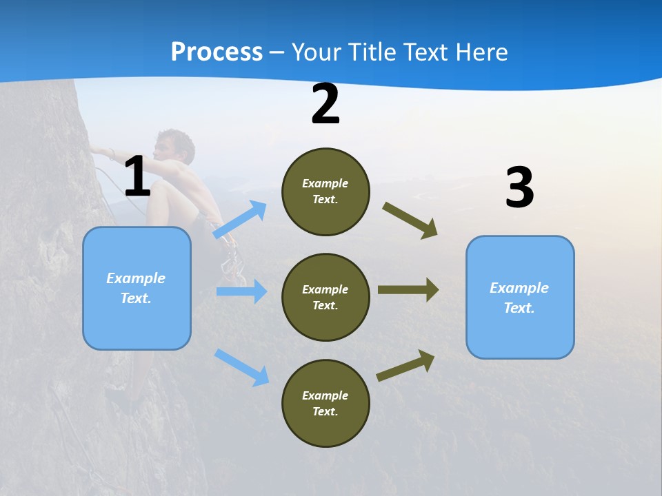 Explore Height Rope PowerPoint Template