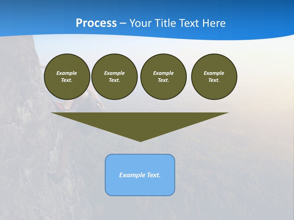 Explore Height Rope PowerPoint Template