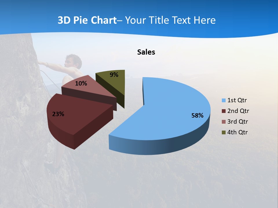 Explore Height Rope PowerPoint Template