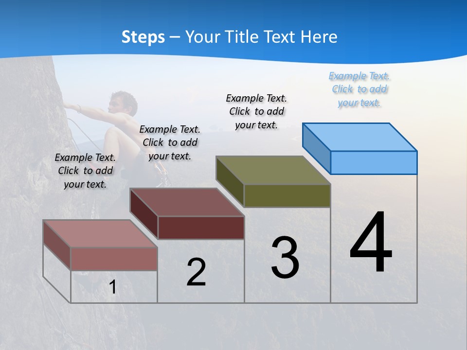 Explore Height Rope PowerPoint Template