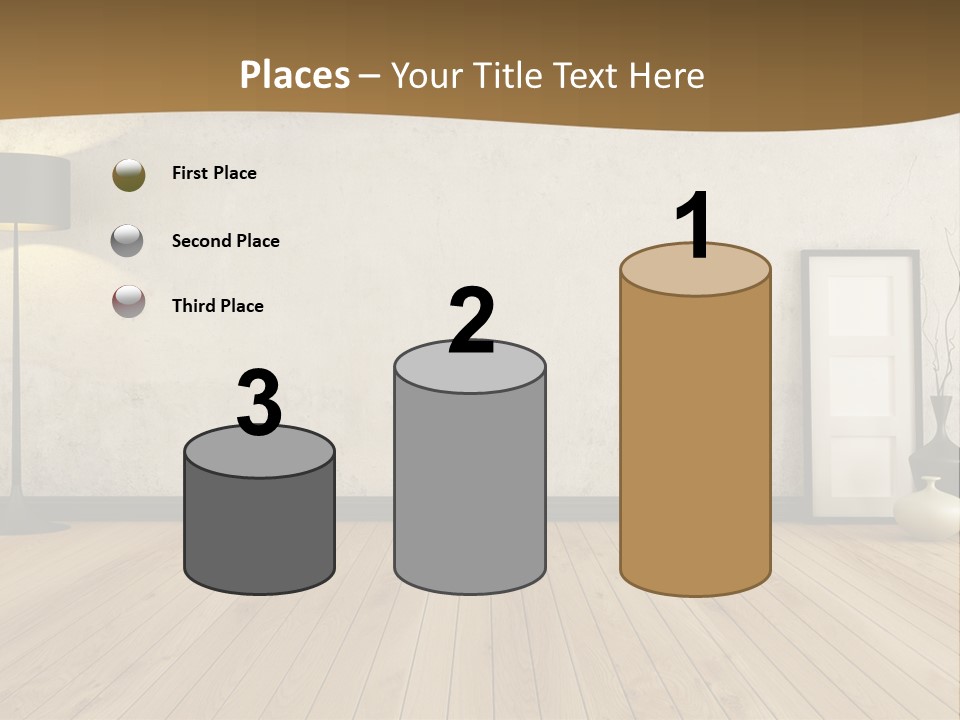 Modern Lounge Home PowerPoint Template