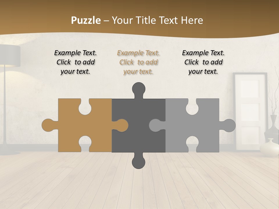 Modern Lounge Home PowerPoint Template