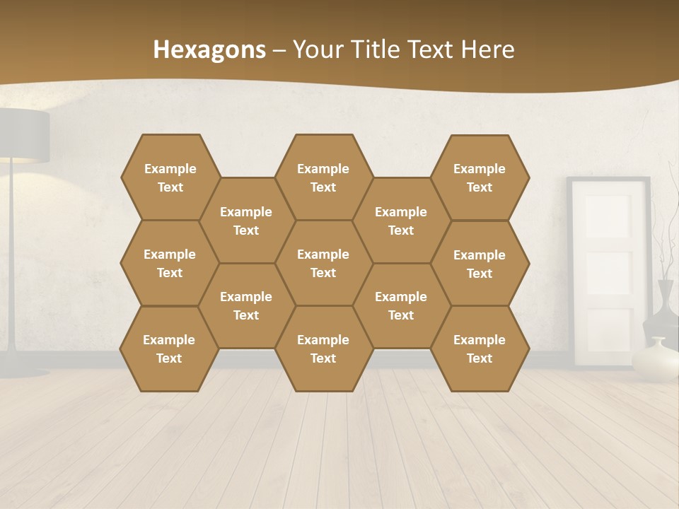 Modern Lounge Home PowerPoint Template