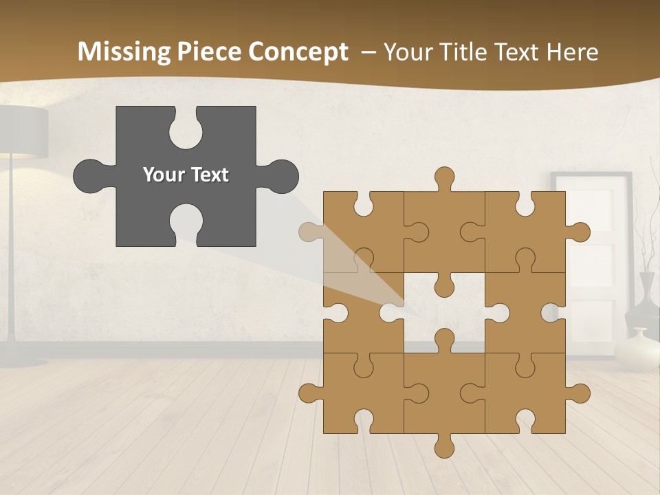 Modern Lounge Home PowerPoint Template