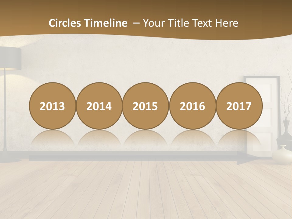 Modern Lounge Home PowerPoint Template