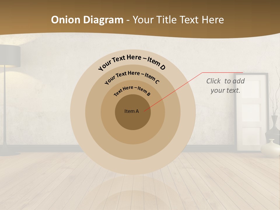 Modern Lounge Home PowerPoint Template
