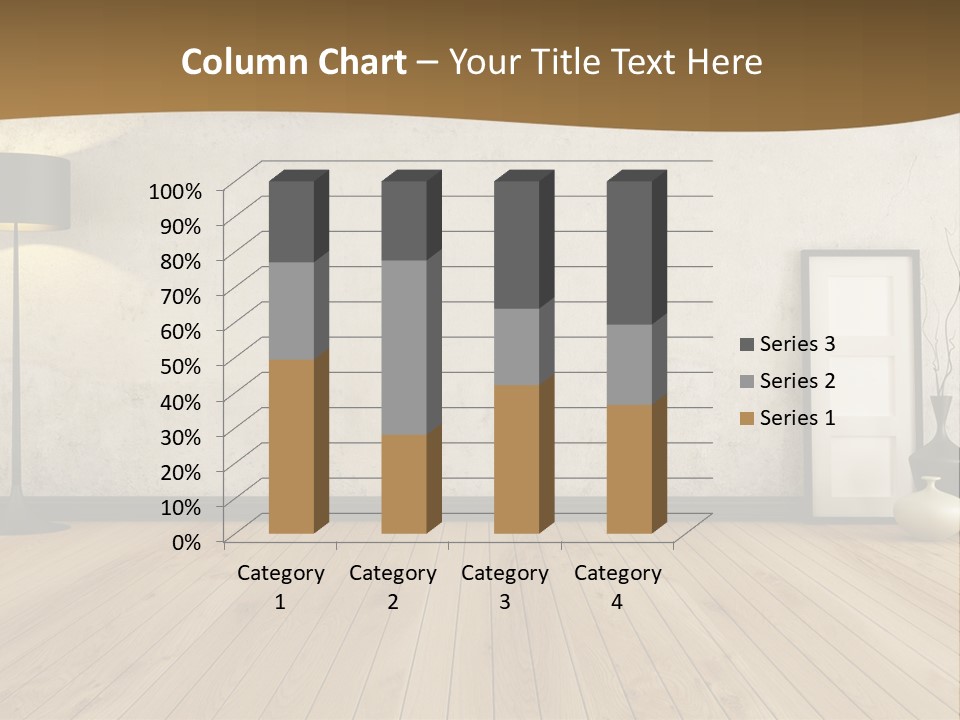 Modern Lounge Home PowerPoint Template