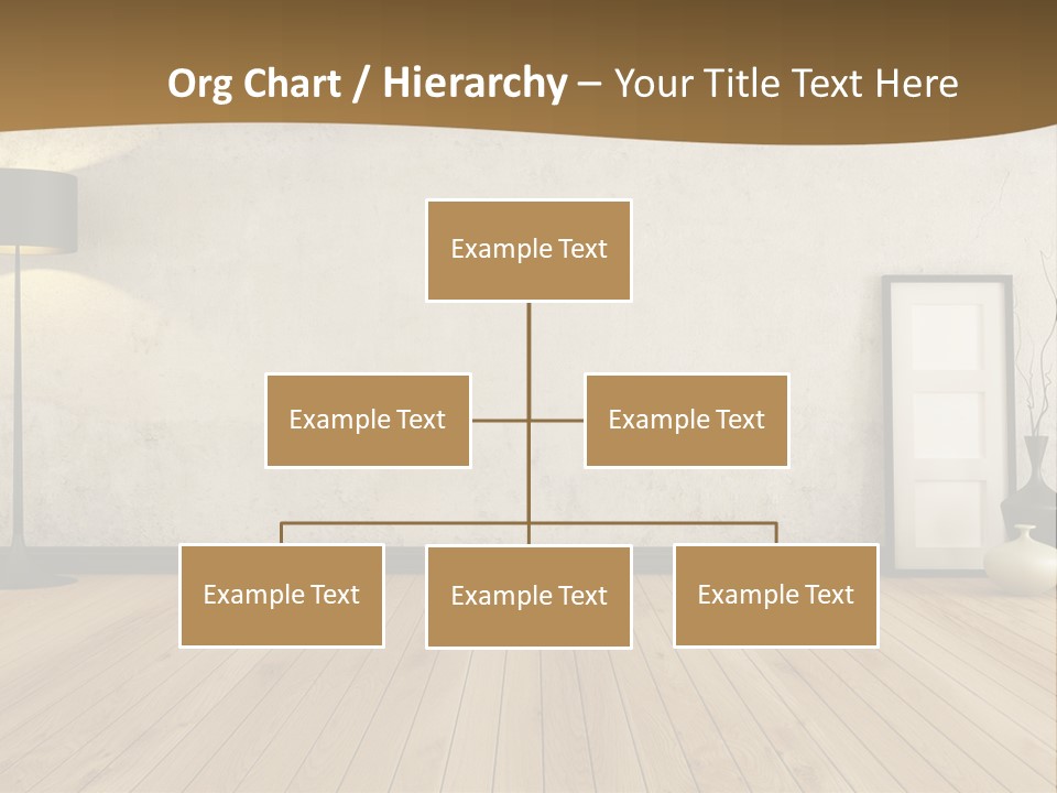 Modern Lounge Home PowerPoint Template