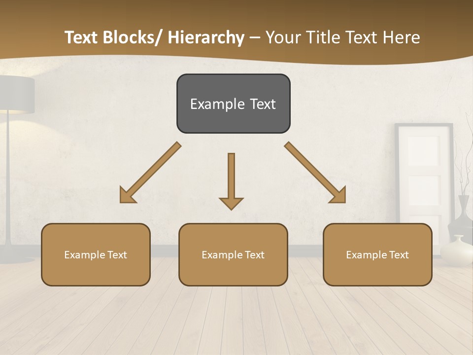 Modern Lounge Home PowerPoint Template