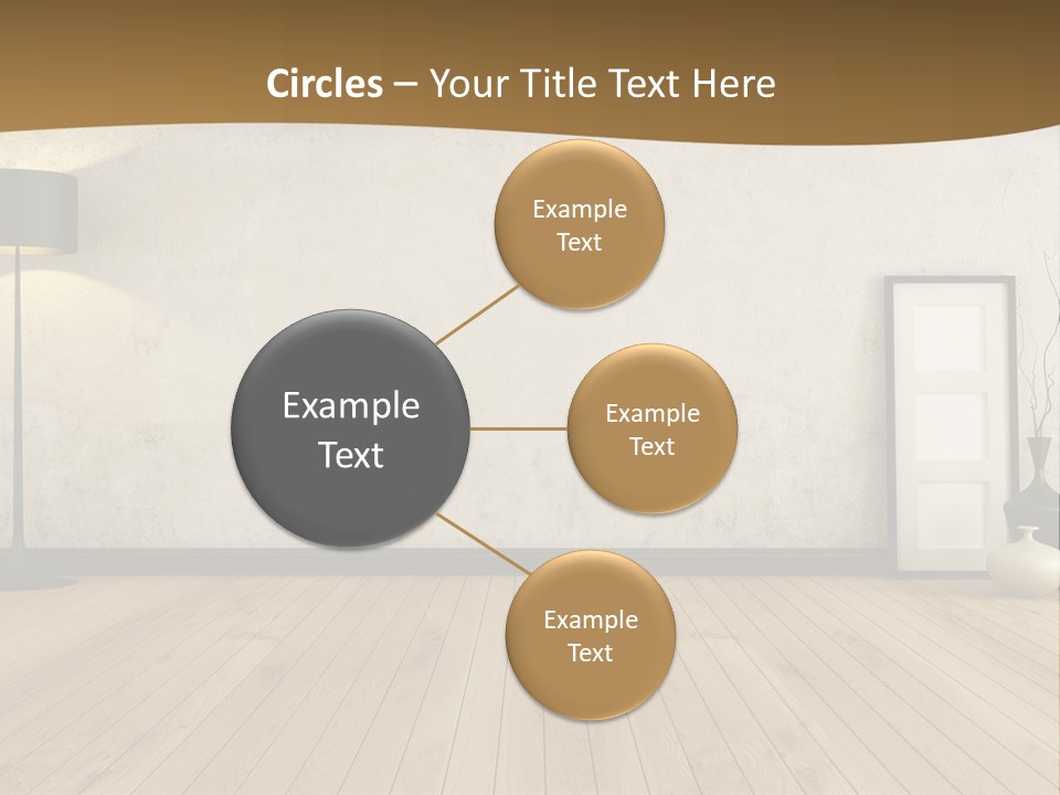 Modern Lounge Home PowerPoint Template