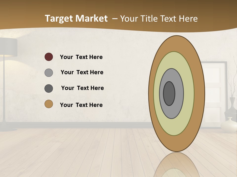 Modern Lounge Home PowerPoint Template