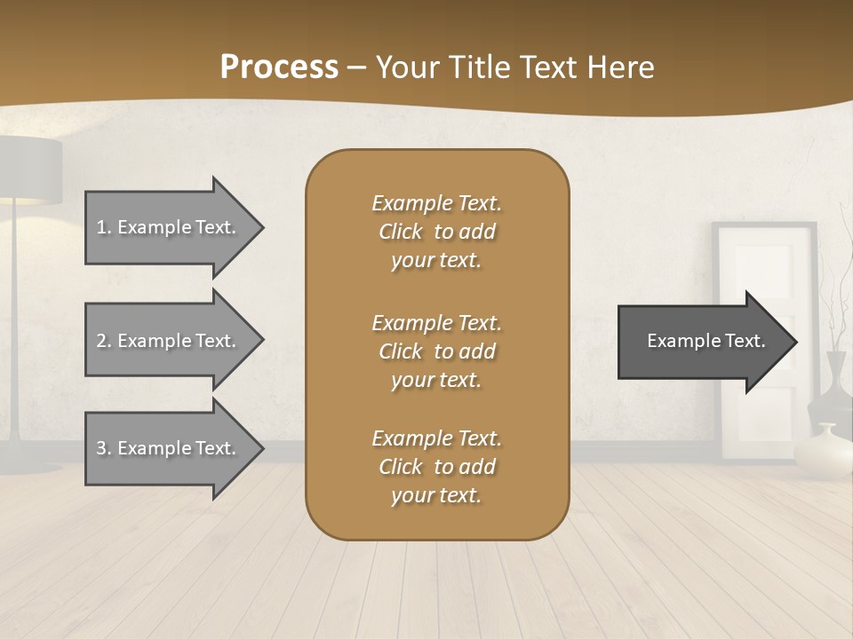 Modern Lounge Home PowerPoint Template