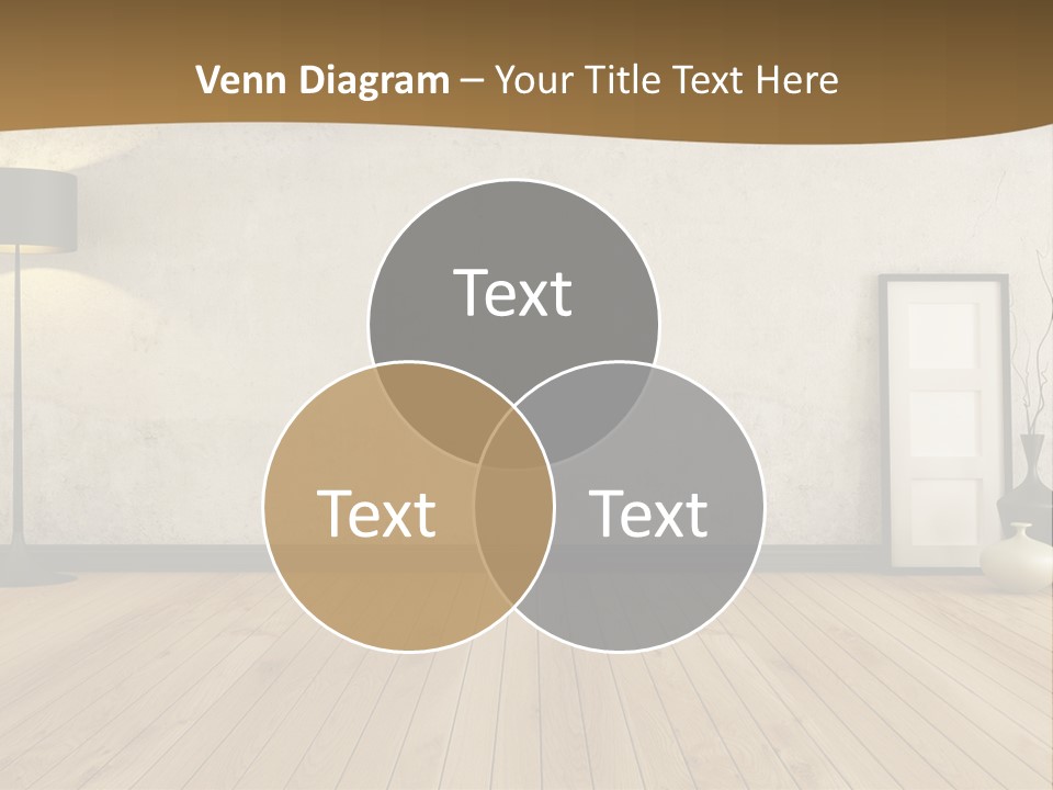 Modern Lounge Home PowerPoint Template