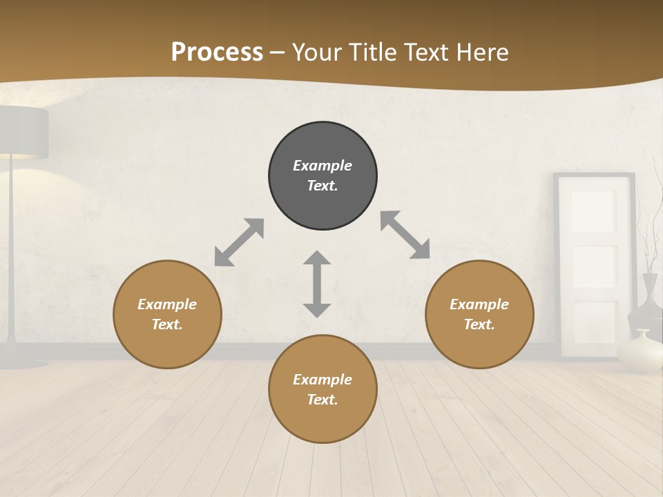 Modern Lounge Home PowerPoint Template