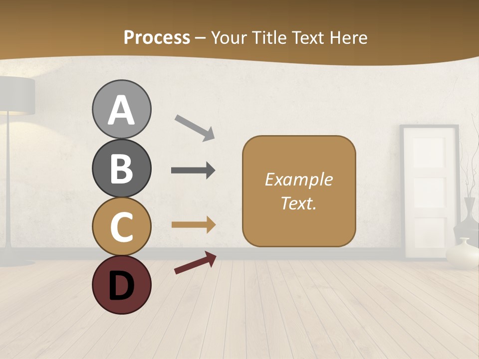 Modern Lounge Home PowerPoint Template