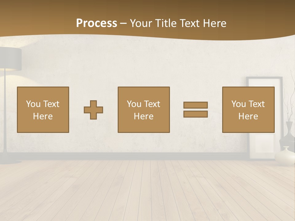Modern Lounge Home PowerPoint Template