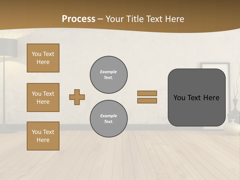 Modern Lounge Home PowerPoint Template