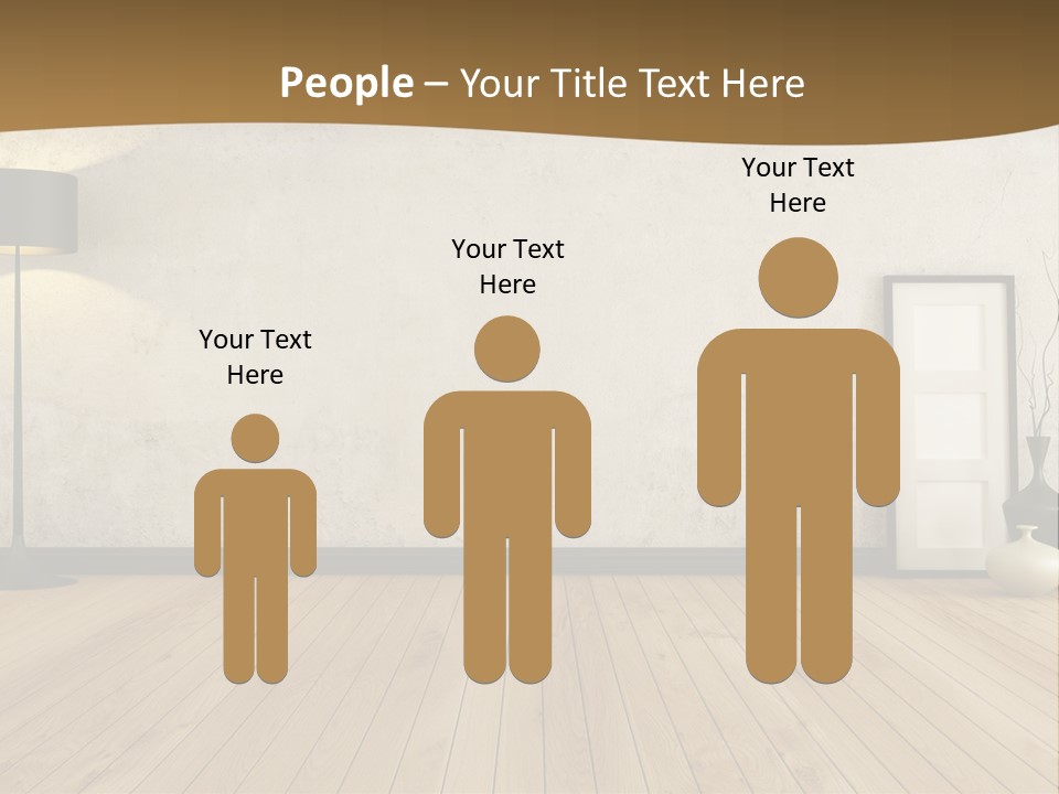 Modern Lounge Home PowerPoint Template