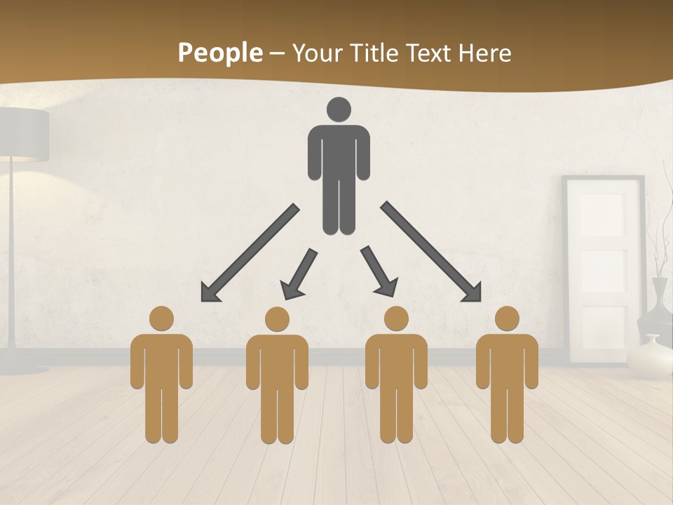 Modern Lounge Home PowerPoint Template