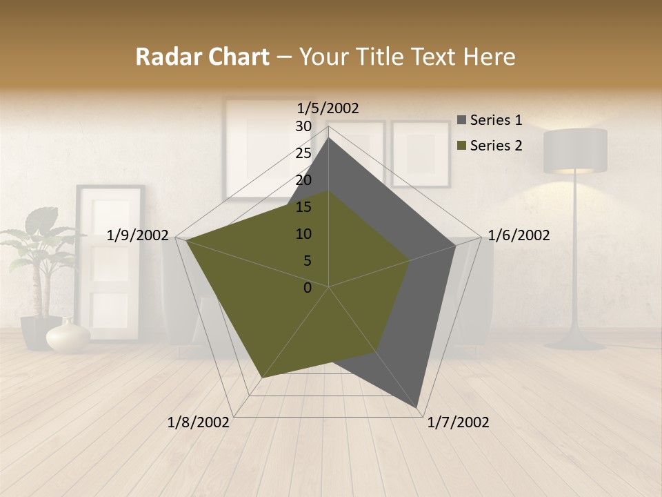 Furniture Parquet Wall PowerPoint Template