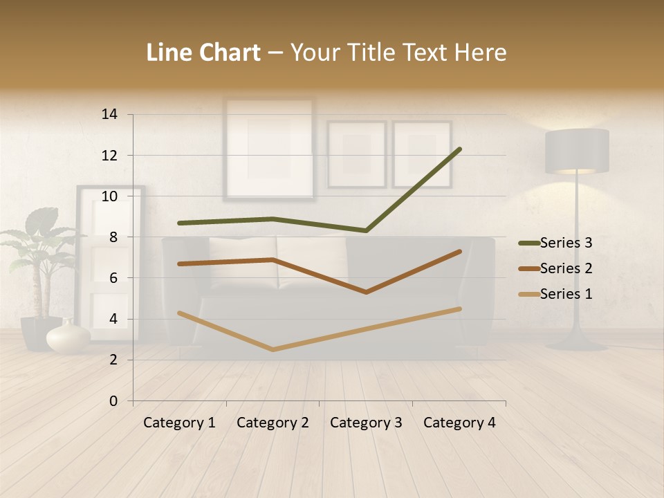 Furniture Parquet Wall PowerPoint Template