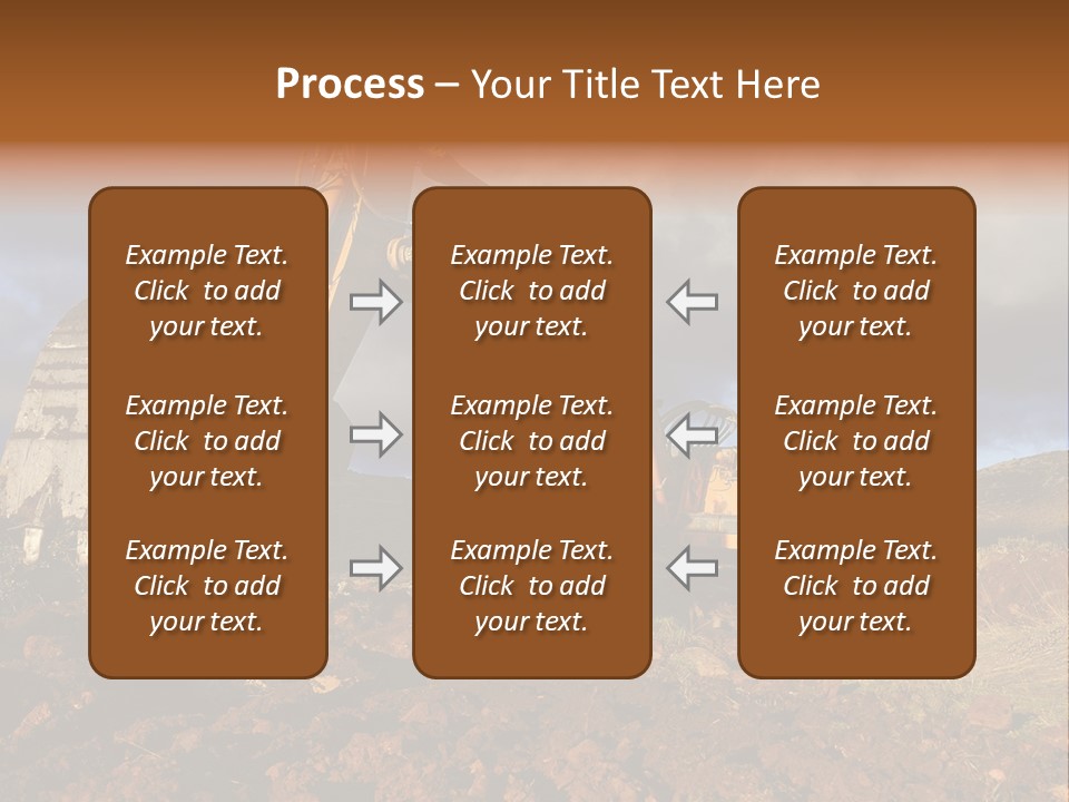 Tractor Ground Scoop PowerPoint Template