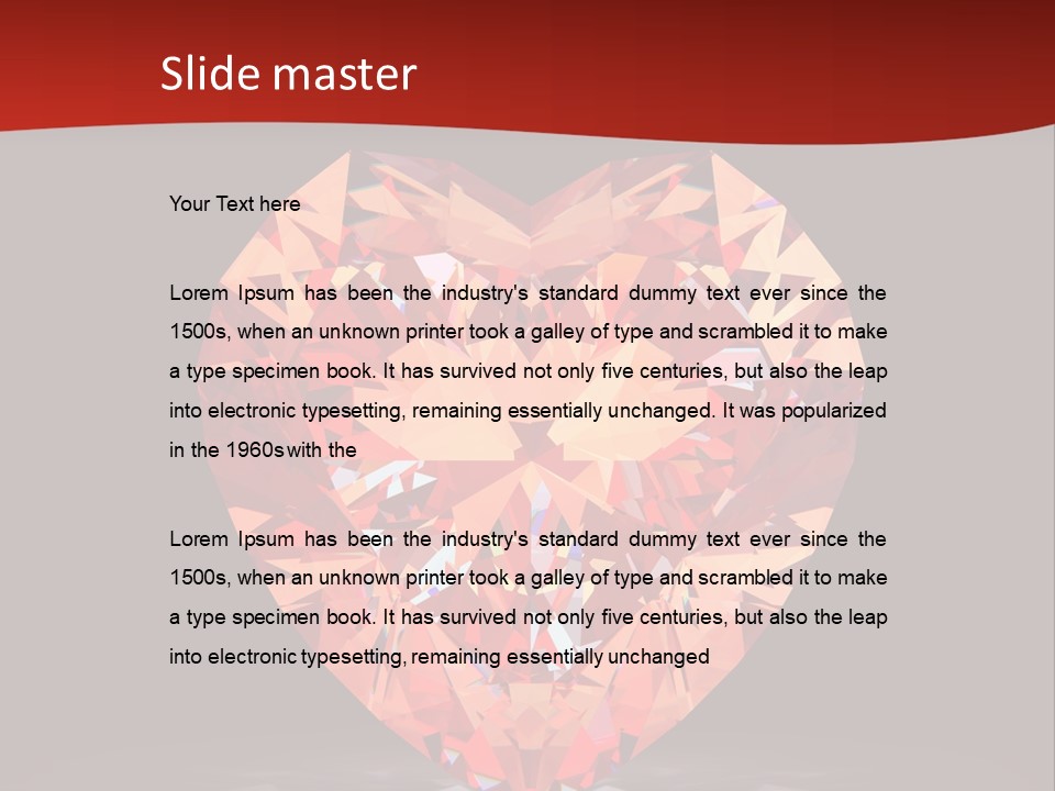 Single Glass Elegance PowerPoint Template