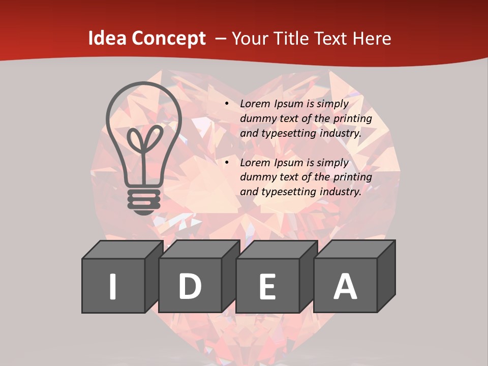 Single Glass Elegance PowerPoint Template