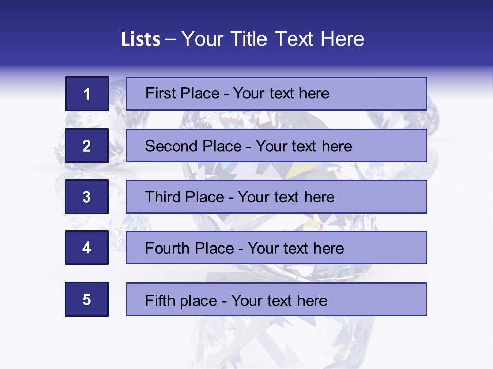 Luxury Colour Reflection PowerPoint Template