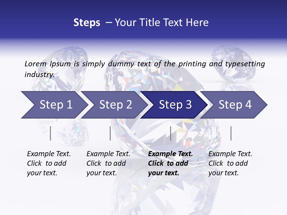 Luxury Colour Reflection PowerPoint Template