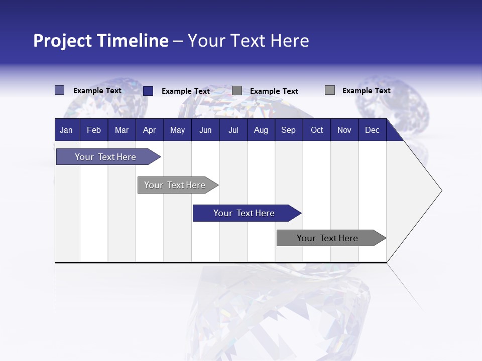 Luxury Colour Reflection PowerPoint Template