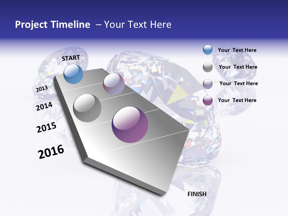 Luxury Colour Reflection PowerPoint Template
