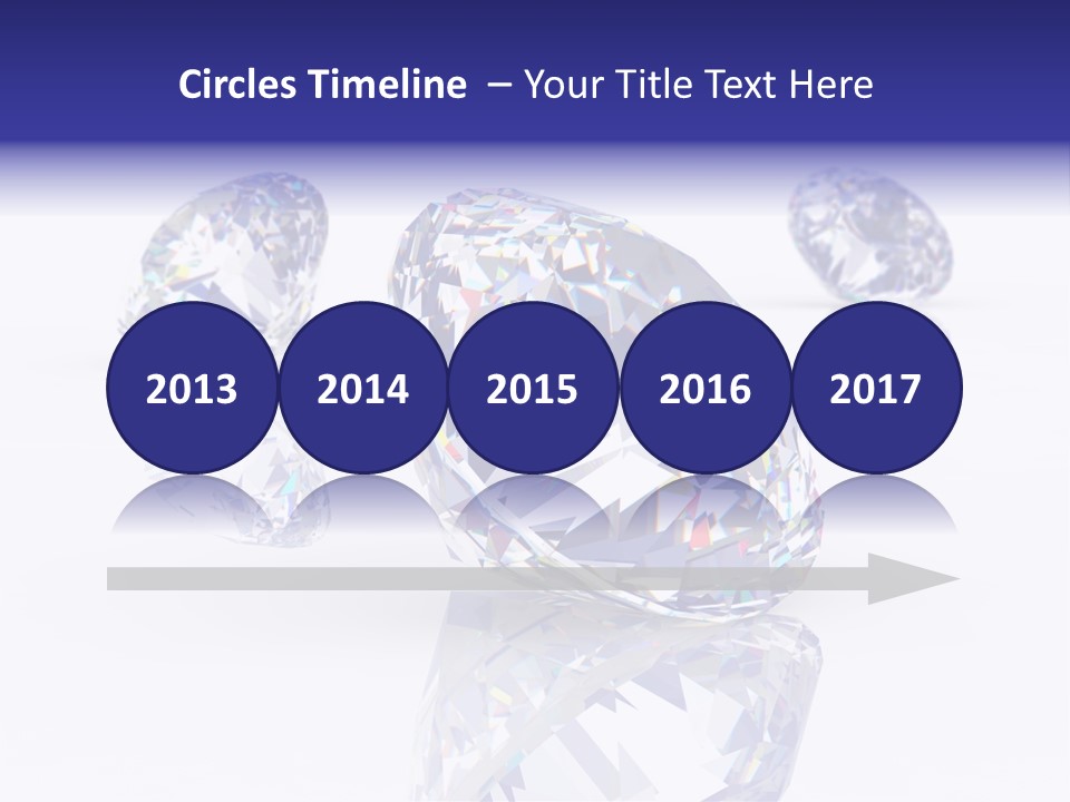 Luxury Colour Reflection PowerPoint Template