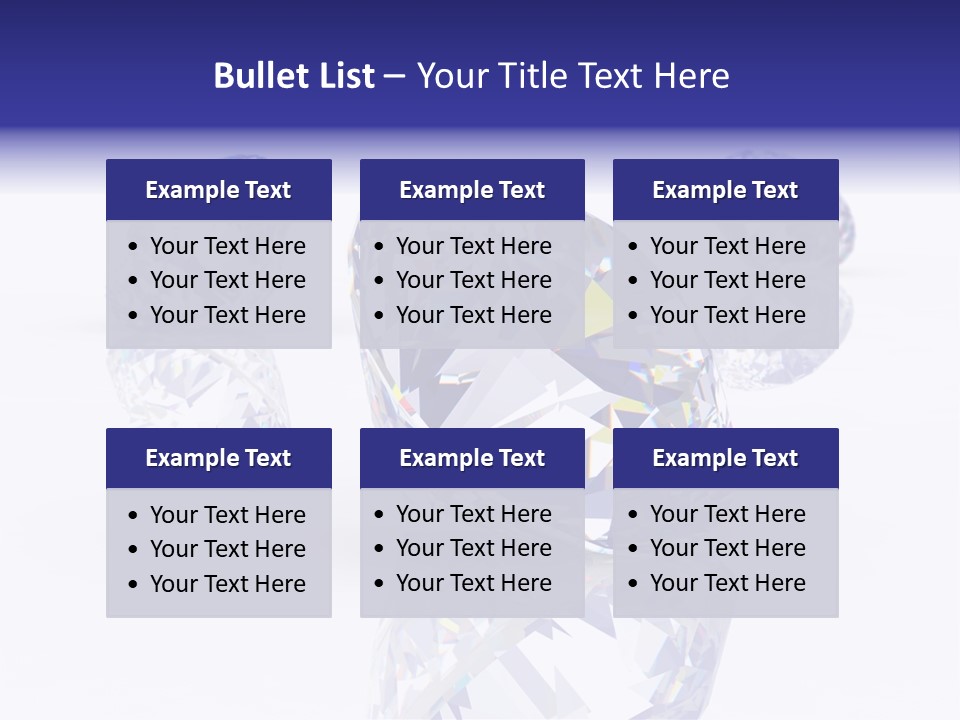 Luxury Colour Reflection PowerPoint Template