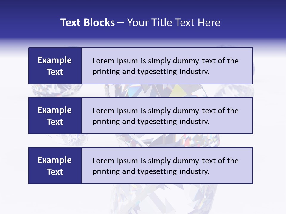 Luxury Colour Reflection PowerPoint Template