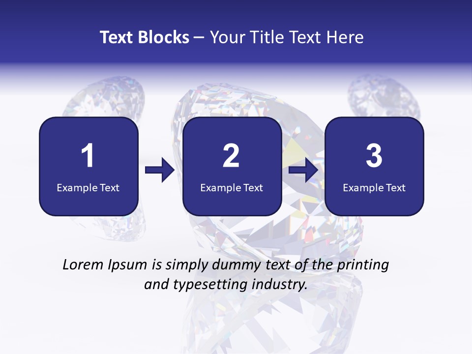 Luxury Colour Reflection PowerPoint Template