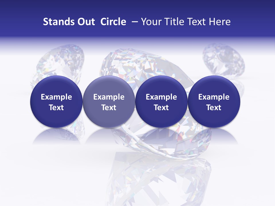 Luxury Colour Reflection PowerPoint Template