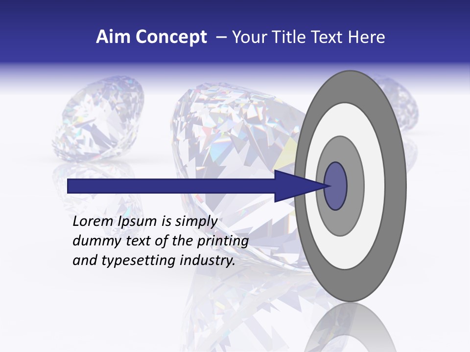 Luxury Colour Reflection PowerPoint Template