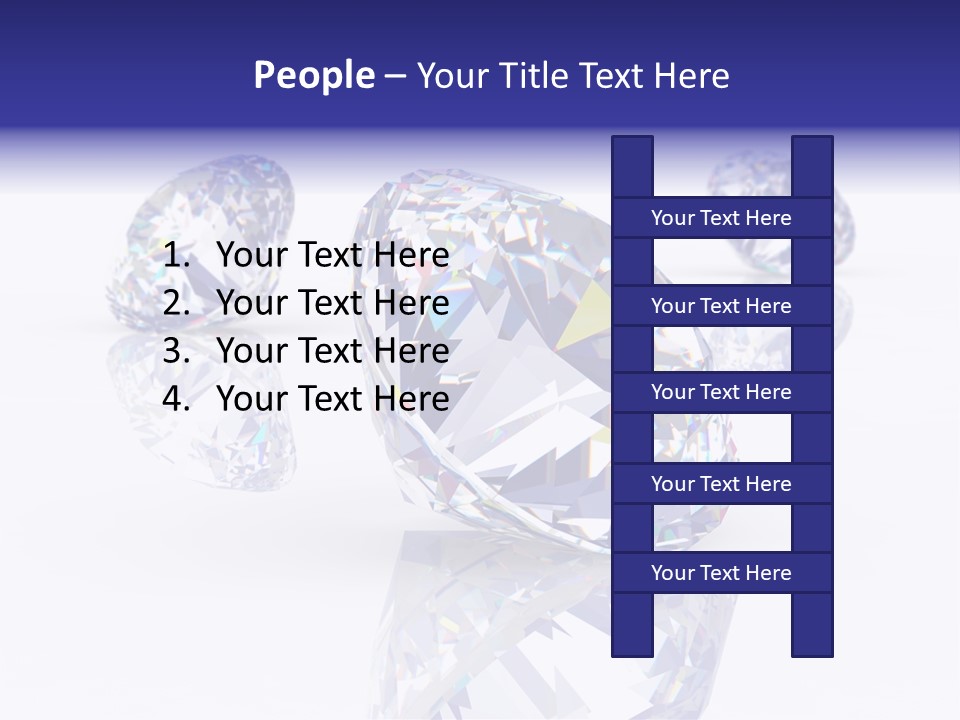 Luxury Colour Reflection PowerPoint Template