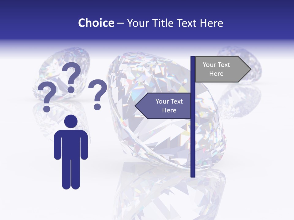 Luxury Colour Reflection PowerPoint Template